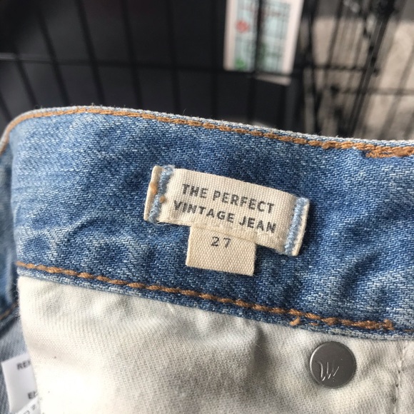 Madewell Perfect Vintage Jean - Fitzgerald Wash 27 - Picture 4 of 7